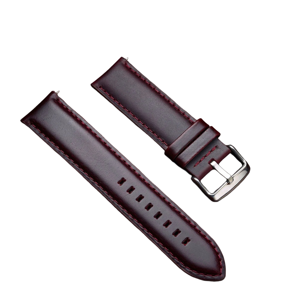 Bracelet Cuir Pulzena Rouge 20 mm