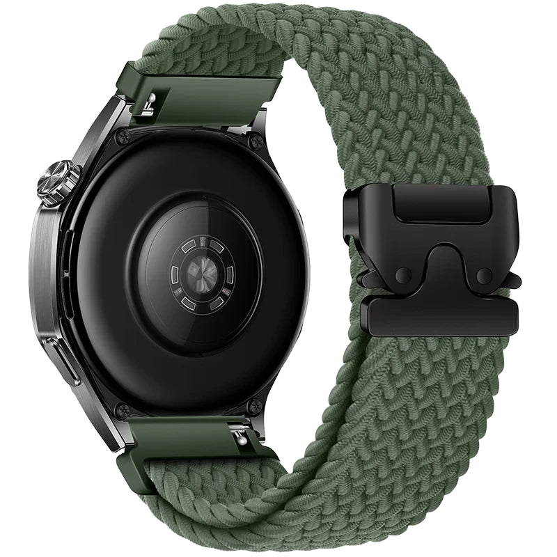 Bracelet Nylon Pulzena Vert Armée 20 mm