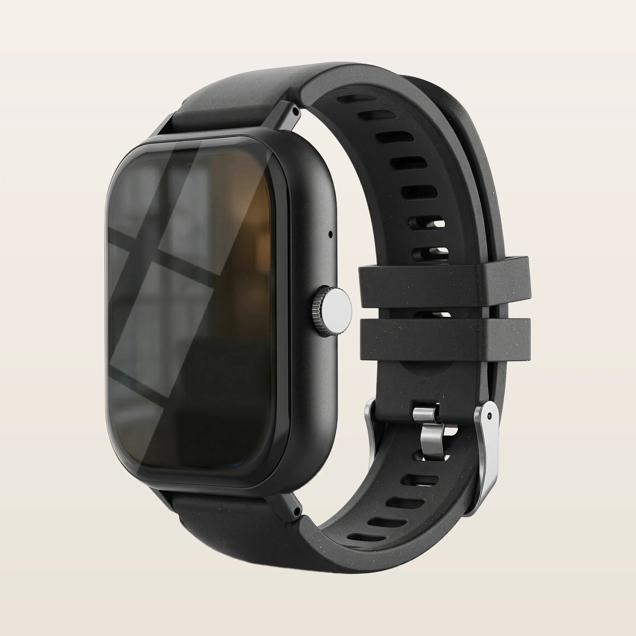 Montre connectée femme santé tension Pulzena Kalvo noir