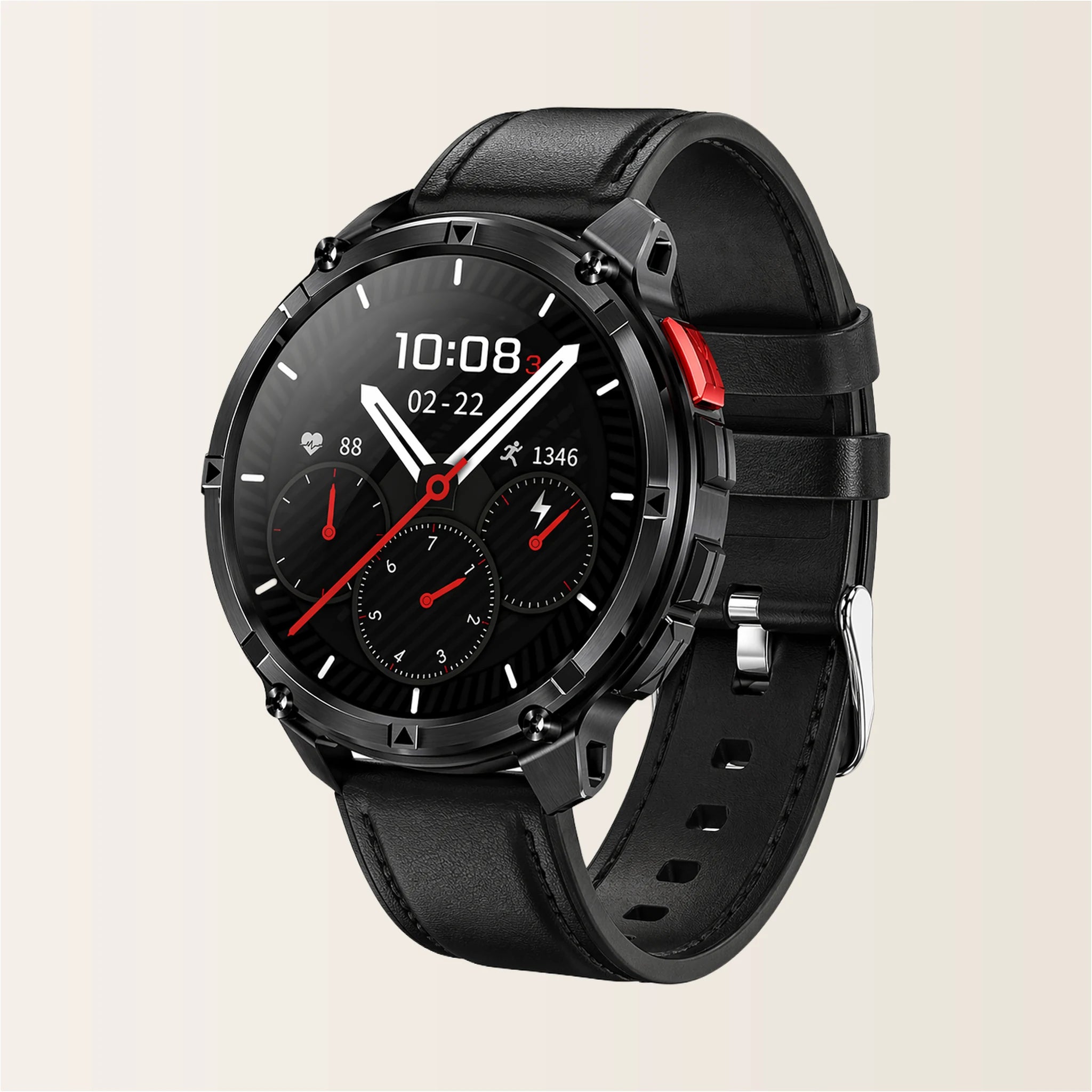 Pulzena Valor cuir noir on