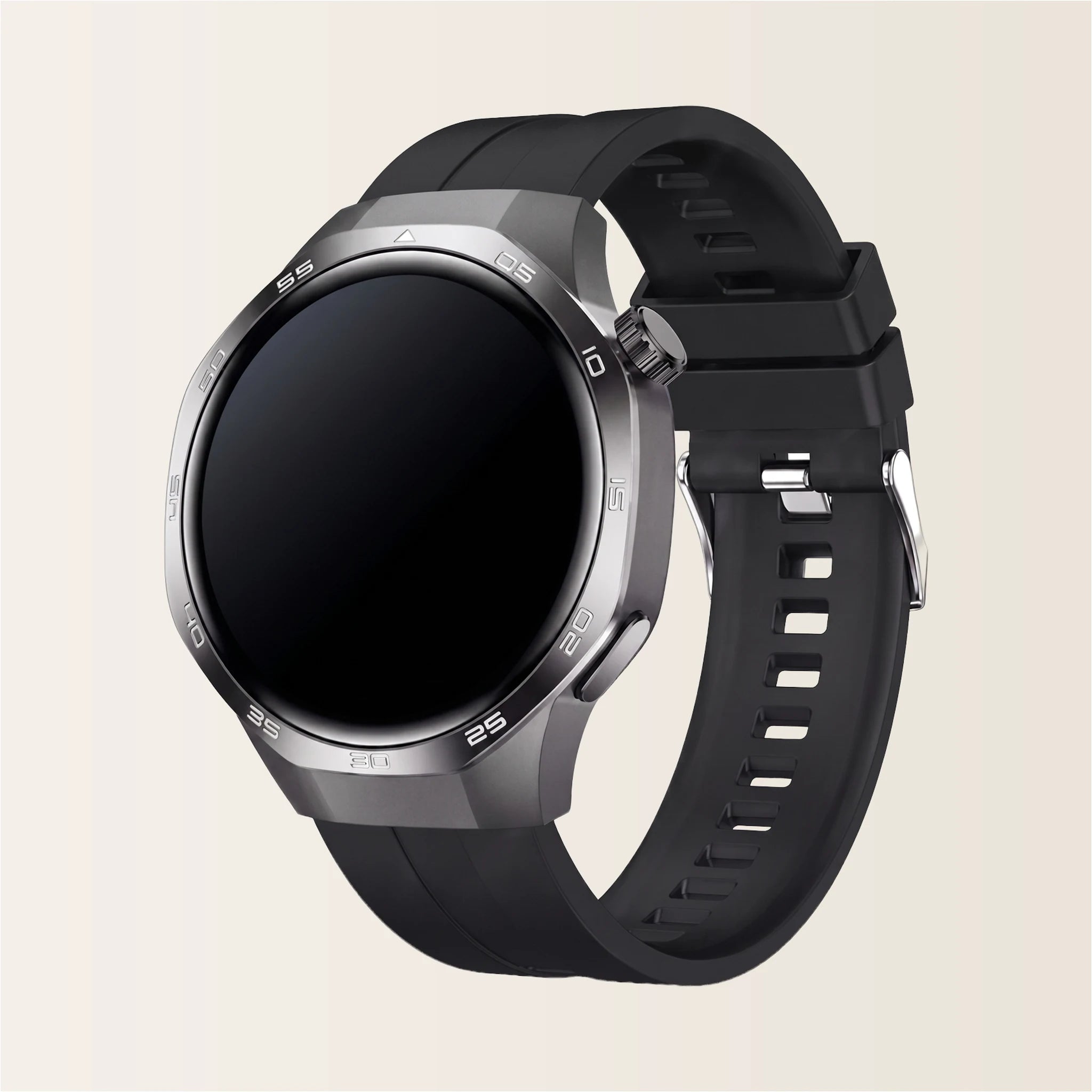 Montre connectée homme Sport Pulzena Strek noir