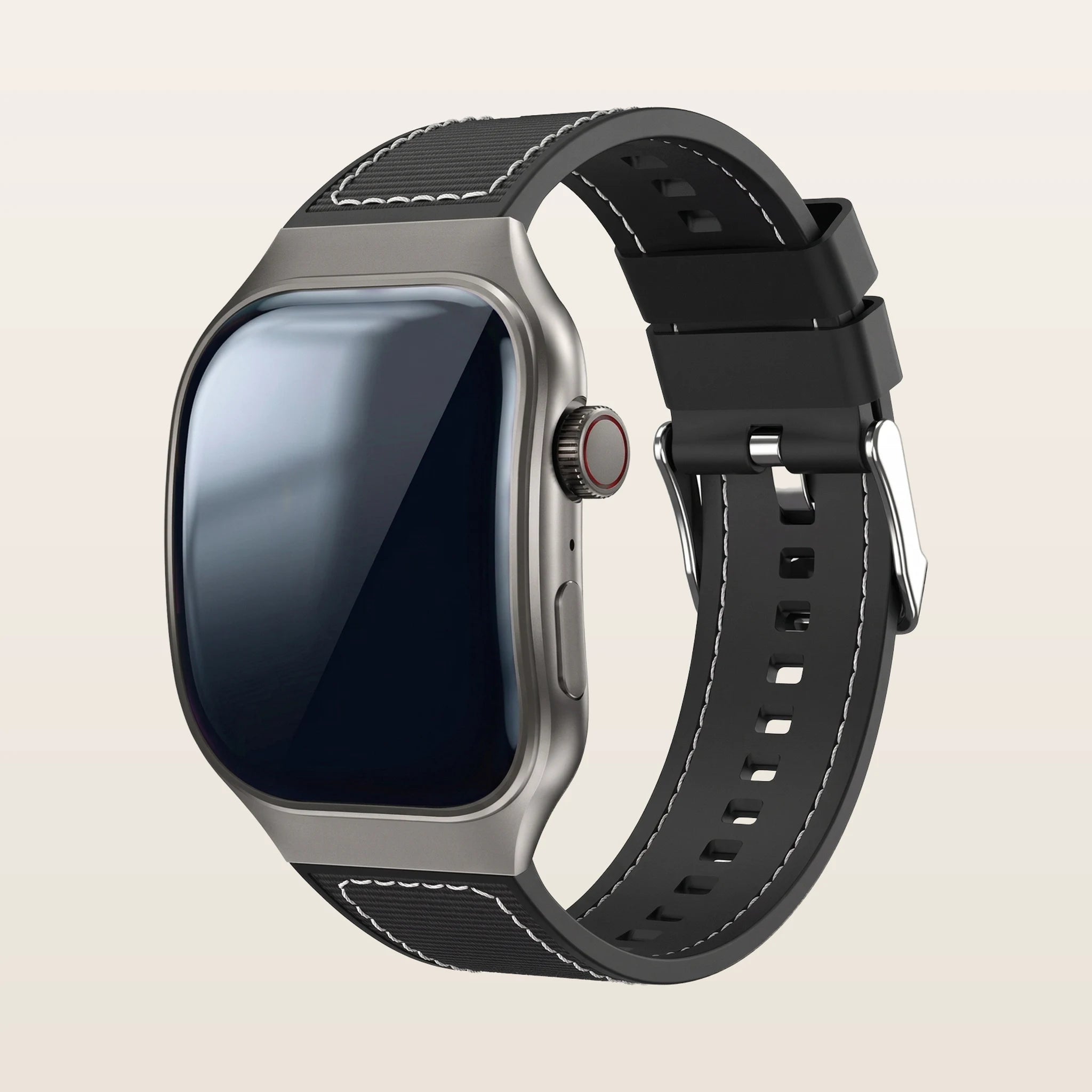 Montre connectée sport grand écran Pulzena Mevra noir