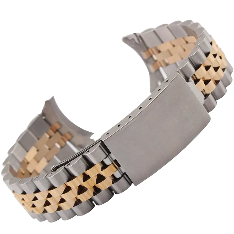 Bracelet Acier Bi-Color Pulzena Or 20 mm