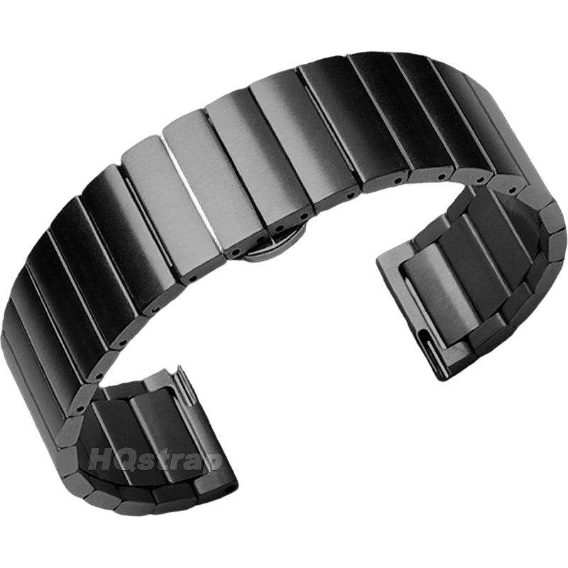 Bracelet Acier Pulzena Noir 20 mm