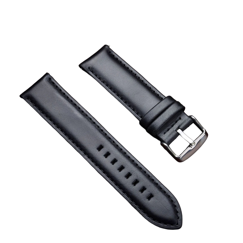 Bracelet Cuir Pulzena Noir 20 mm