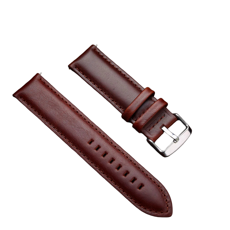 Bracelet Cuir Pulzena Marron 20 mm