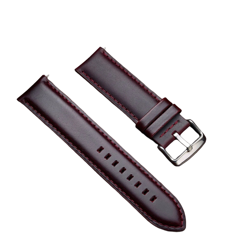Bracelet Cuir Pulzena Rouge 20 mm