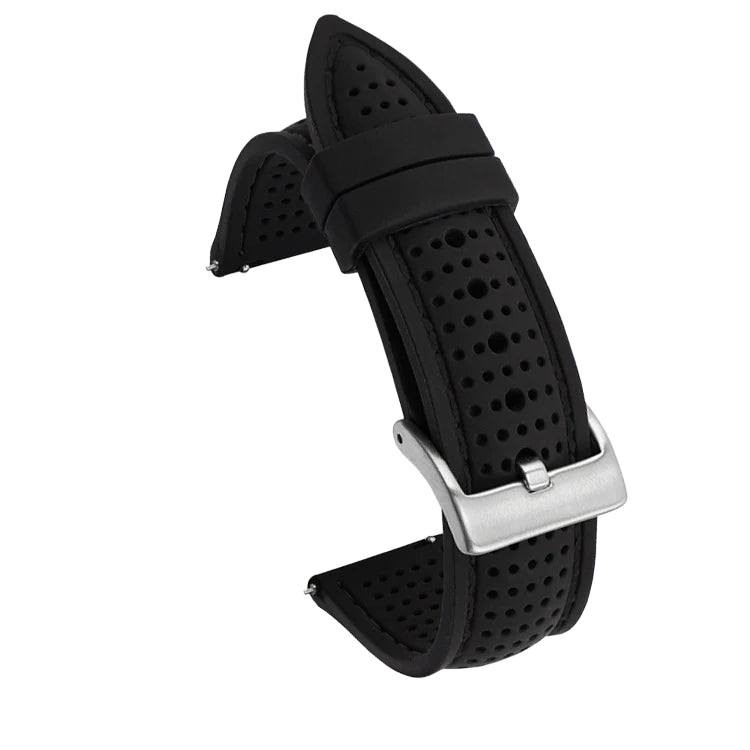 Bracelet Silicone Pulzena Noir Noir 20 mm