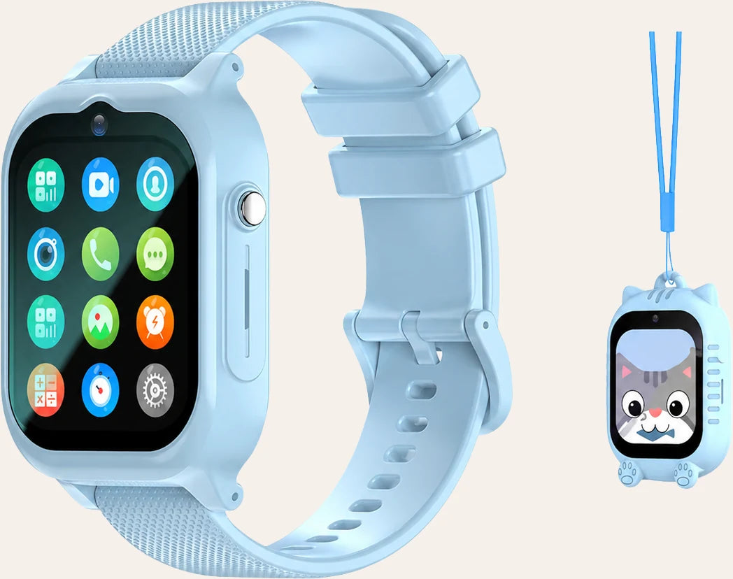 Montre connectée enfant 4G SOS Pulzena Pixi bleu