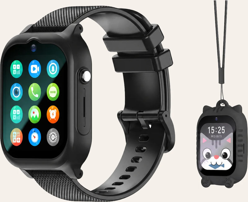 Montre connectée enfant 4G SOS Pulzena Pixi noir