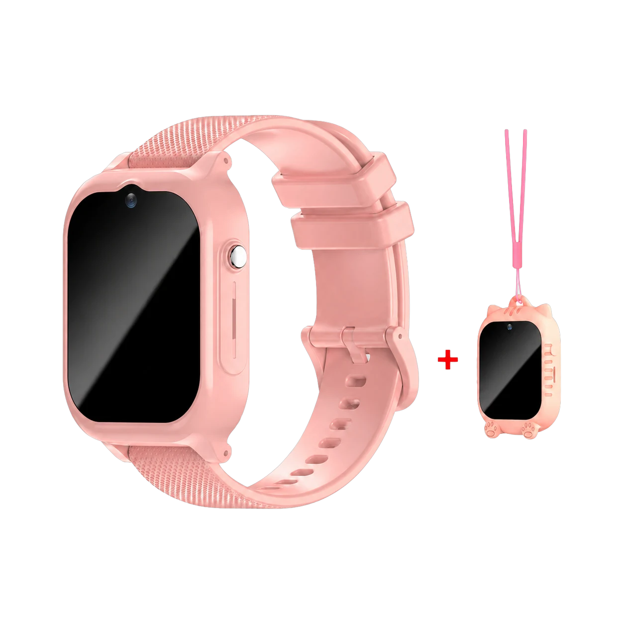 Montre connectée enfant Grand Écran Pulzena Pixi rose