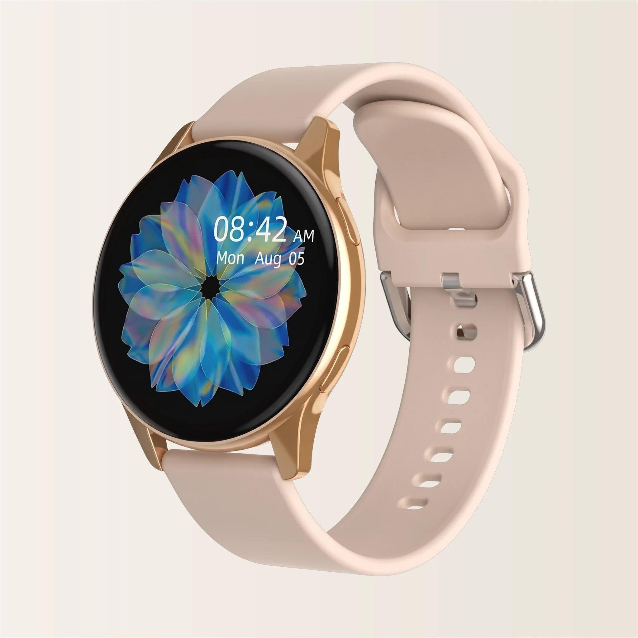 Montre connectée femme Élégante Pulzena Nela abricot