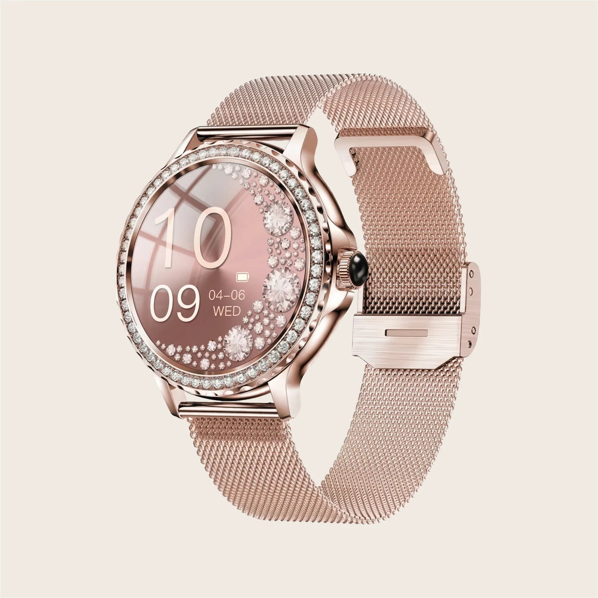 Montre connectée femme élégante Pulzena Elva - Or