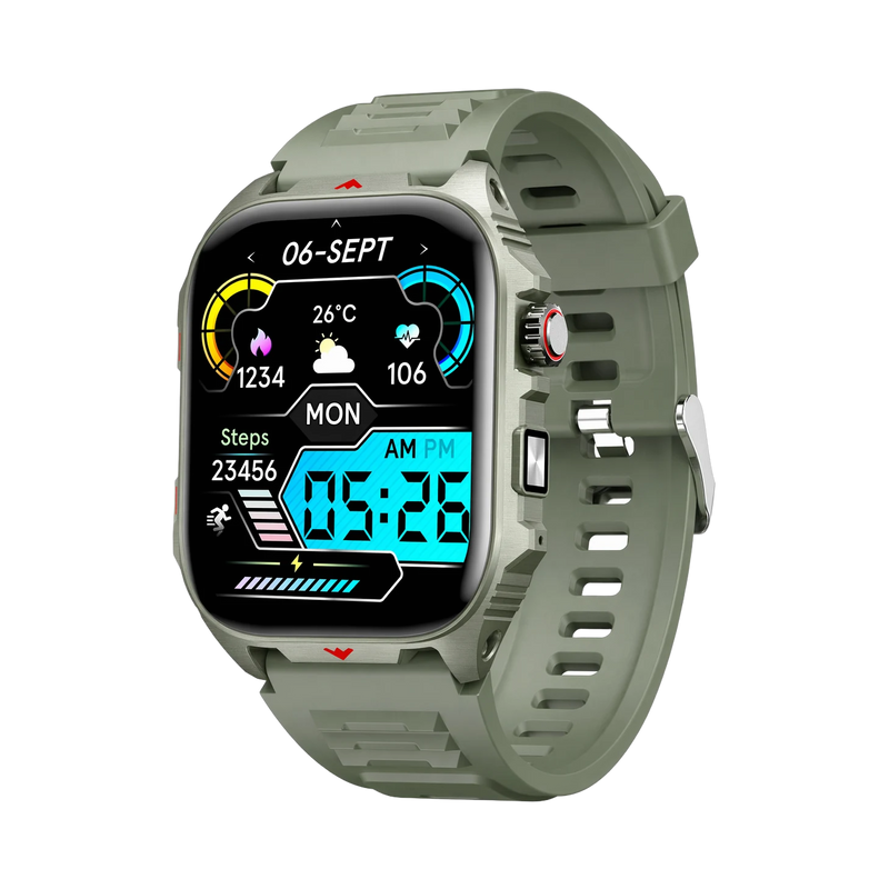 Pulzena Zenit silicone vert