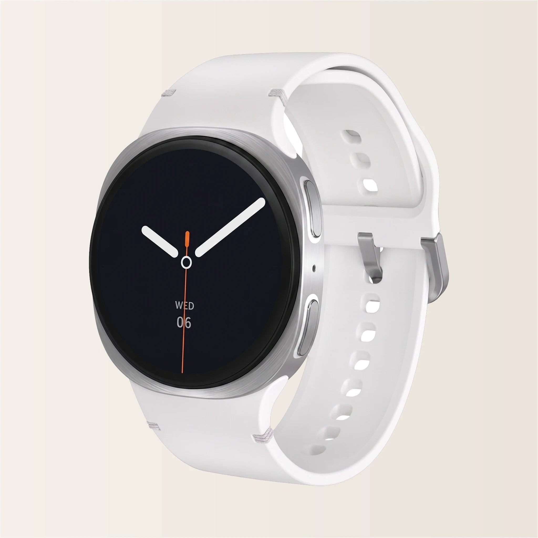 Montre connectée homme femme GPS Pulzena Navro blanc