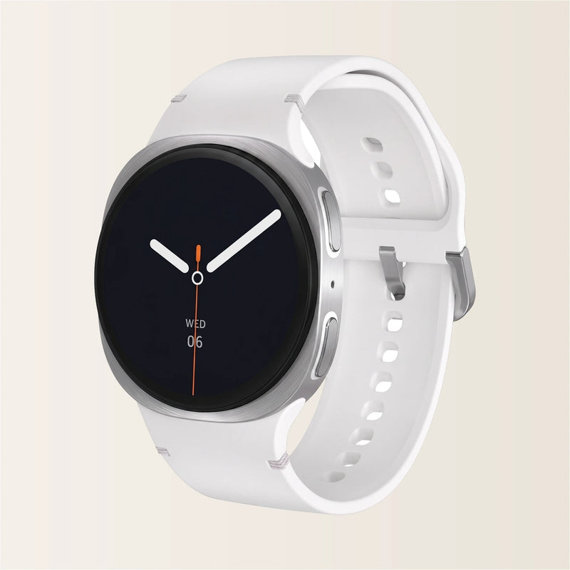Montre connectée homme femme GPS Pulzena Navro blanc