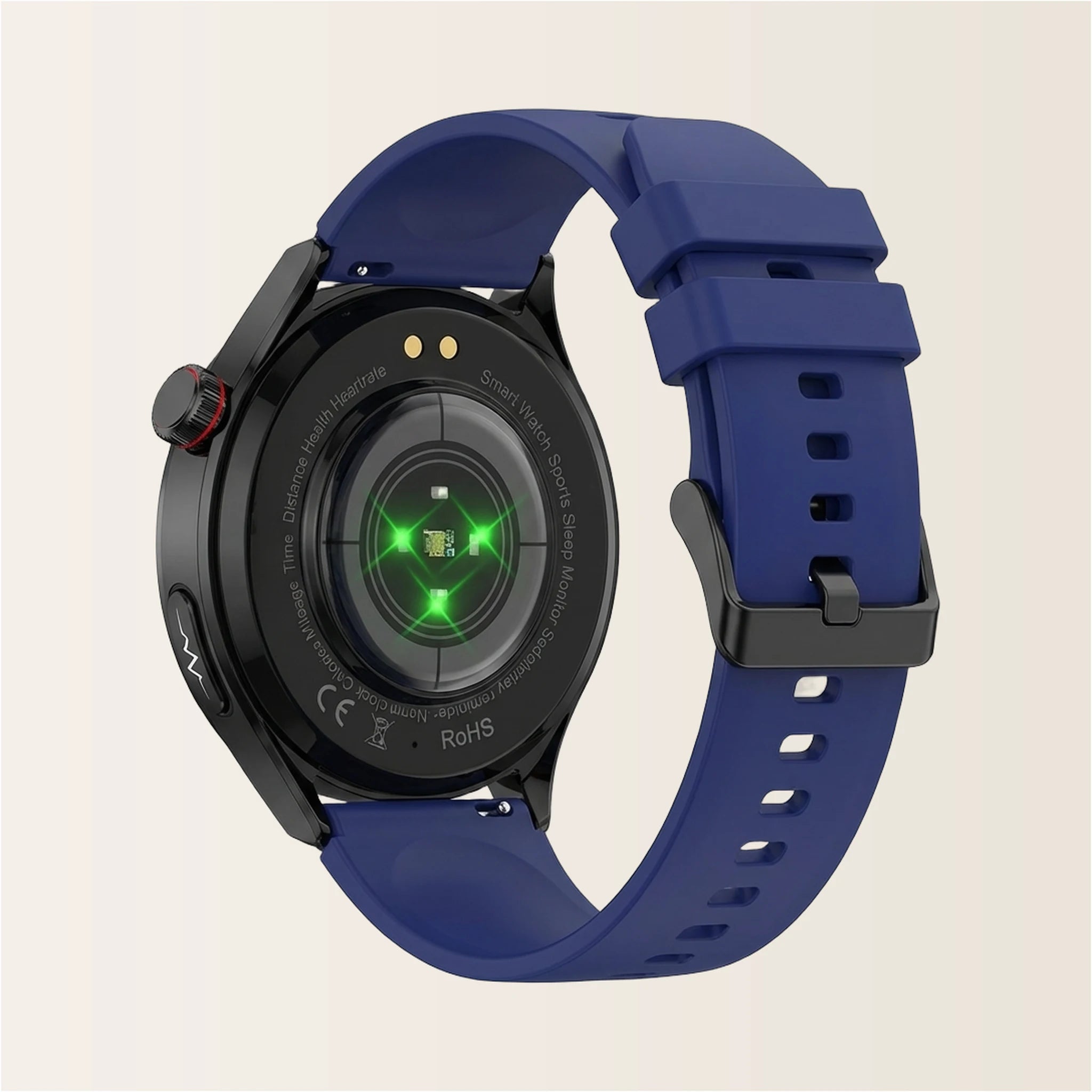 Montre connectée homme-femme Santé Pulzena Vitae dos