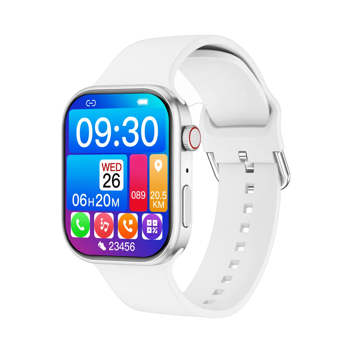 Pulzena Norx silicone blanc