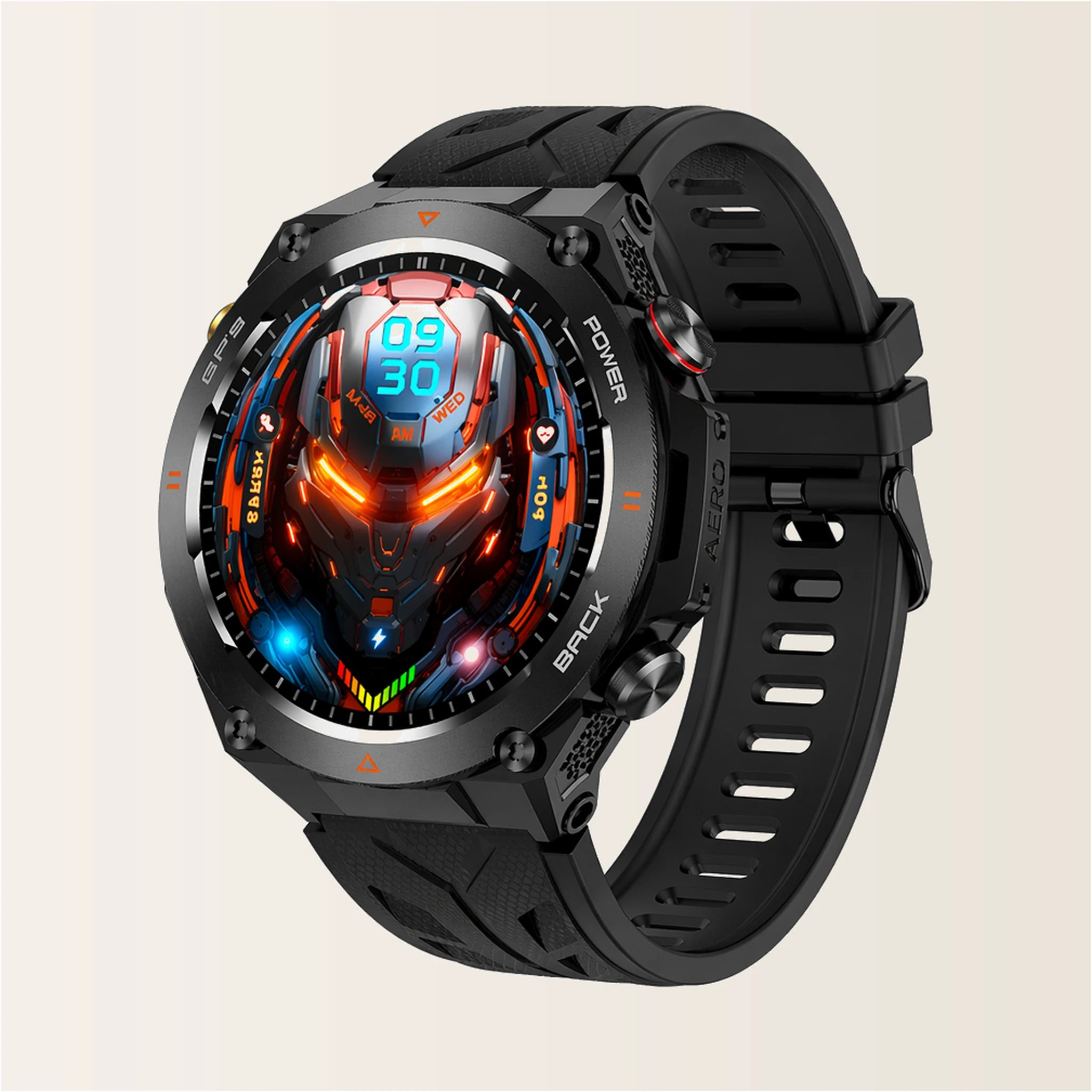 Pulzena Lokos silicone noir on