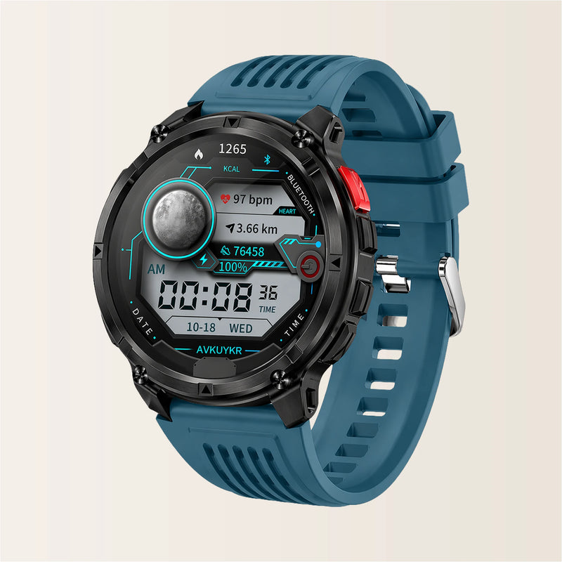 Pulzena Valor silicone bleu