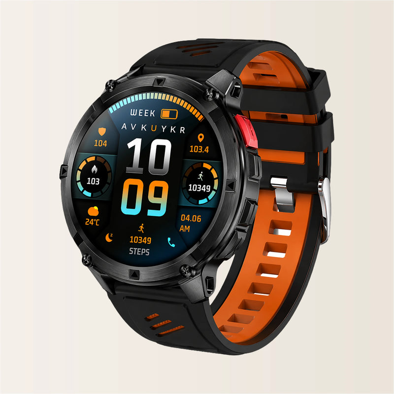 Pulzena Valor silicone noir orange