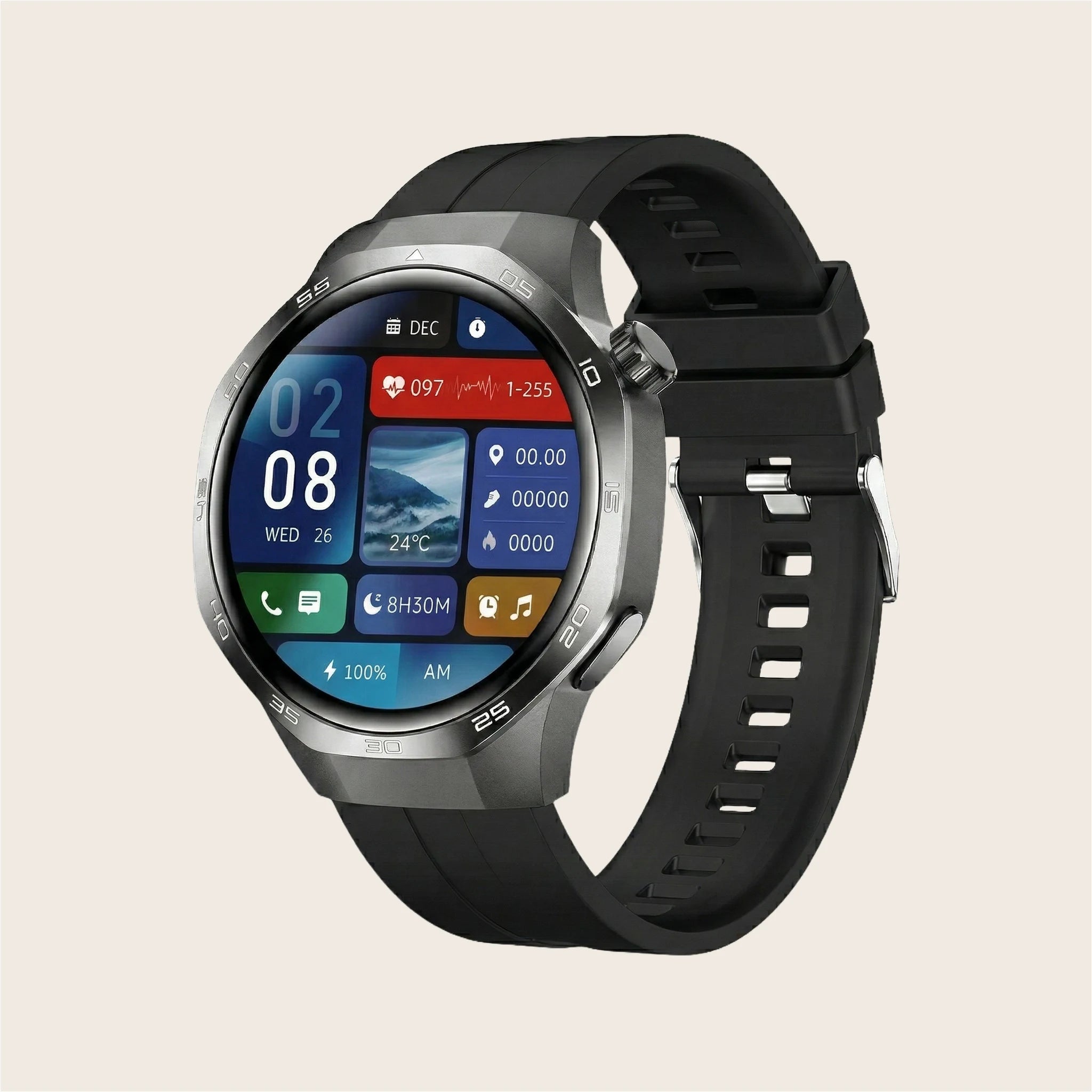 Montre connectée homme NFC Pulzena Strek