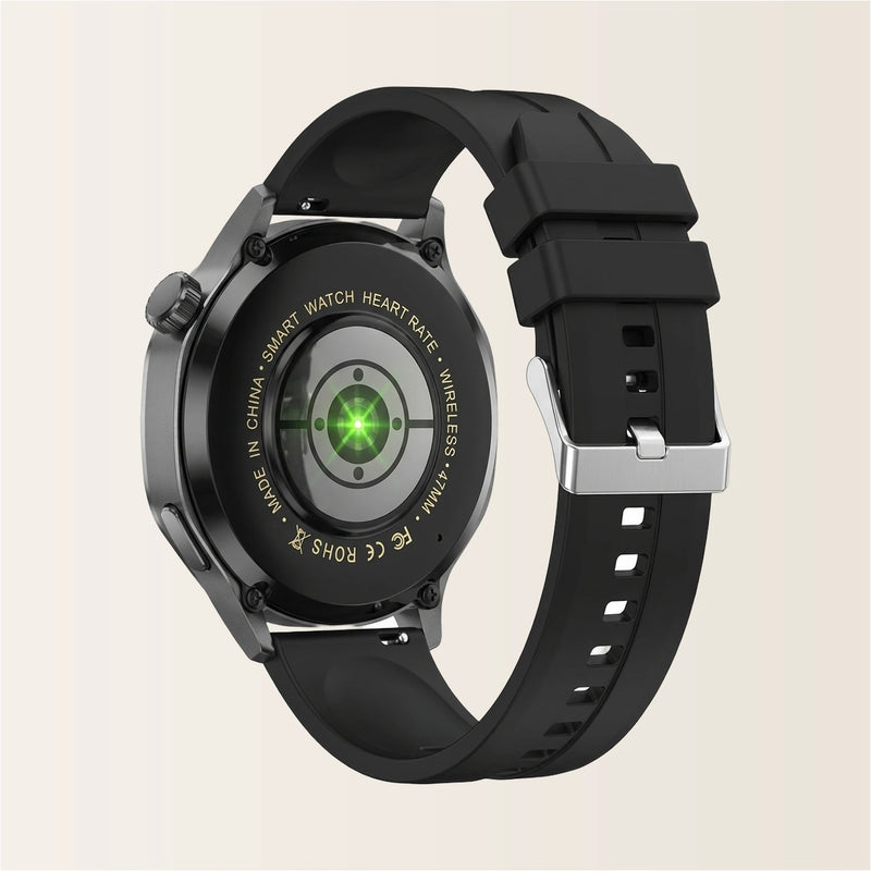 Montre connectée homme Sport Pulzena Strek Bracelet Cuir dos