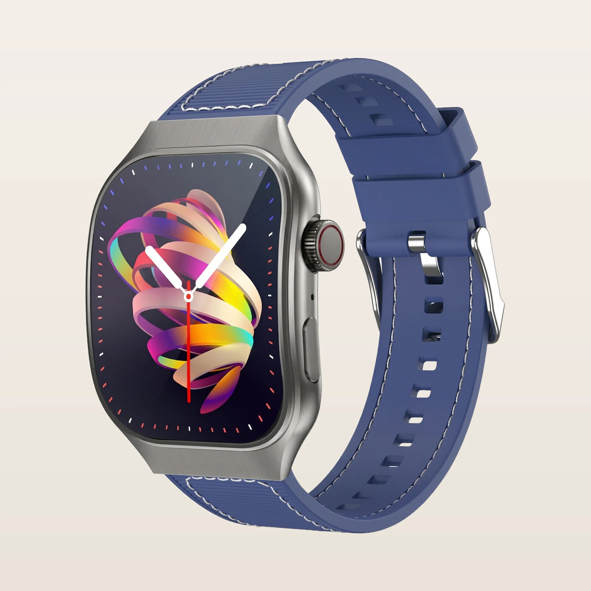 Montre connectée sport grand écran Pulzena Mevra bleu